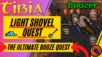 🚨QUEST PRA MUNDO NOVO NO TIBIA [THE ULTIMATE BOOZE QUEST]