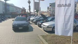 Saab 9000 Squadron - 100 Saab 9000 cars in one place!
