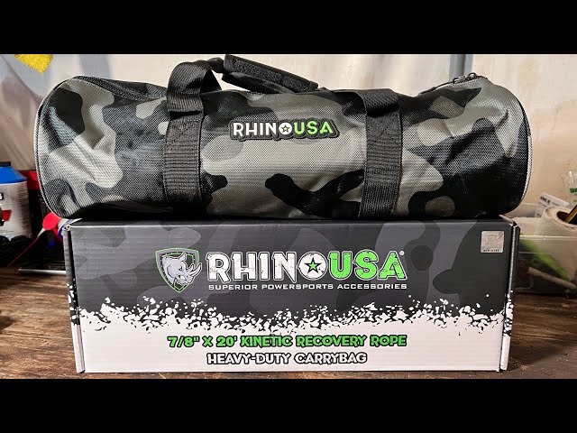 Rhino USA Kinetic Energy Recovery Tow Rope