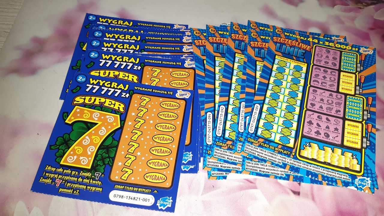 Premiera zdrapek Super 7 i Szczęśliwe Linie 😍🥰🍀👍🖐️😀