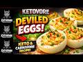 Perfect Keto Deviled Eggs | Creamy 4-Ingredient Ketovore Recipe