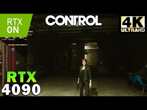 Control 4K | RTX 4090 | Ryzen 9 7950X | Ray Tracing | Ultra Settings | DLSS ON & OFF