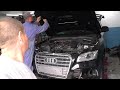 Audi Q5. сборка после покраски.  День первый.