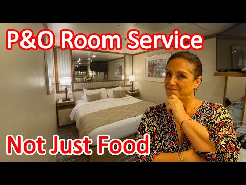 P&O In-Room Services - What Can You Get Delivered to Your Cabin as Well as Food? Video Thumbnail