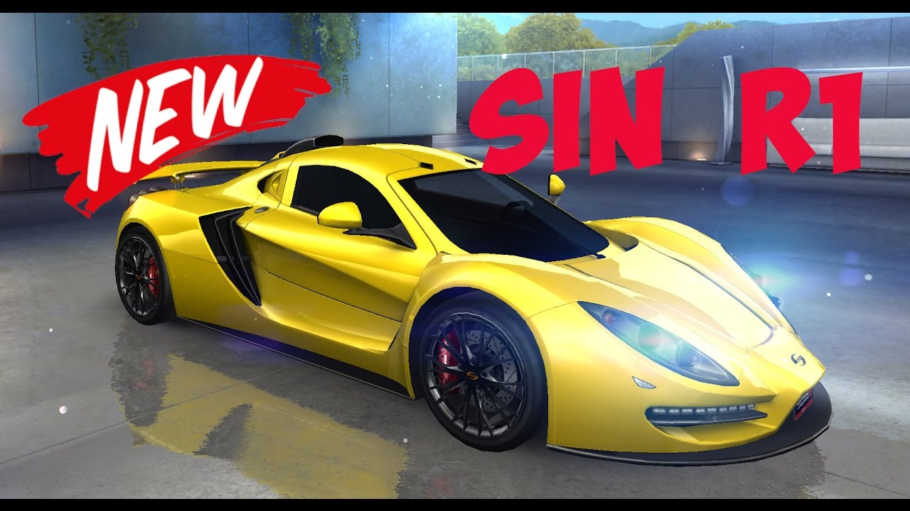 Asphalt 8 NEW CAR // SIN R1 - YouTube