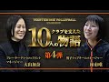 ヴィアティン三重バレーボール クラブを支えた10人の物語 第4弾