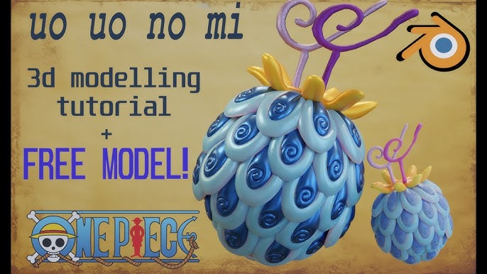 DIY: How to Make OPE OPE NO MI - ONE PIECE - Devil Fruit Tutorial #diyanime  