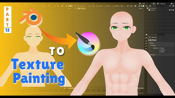 Blender - Anime Character Modeling PART-12 | Texture Painting | @shionmgr