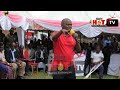 Listen to the bolt speech of the MP Bomache Chache Hon.Alpha Miruka in front of H.E Simba at Egetuki