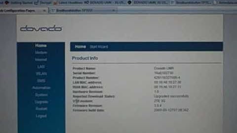 DOVADO UMR and ZTE USB modems