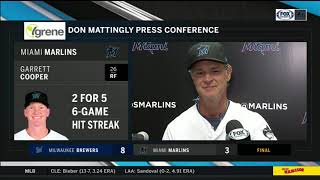 POSTGAME REACTION: Miami Marlins vs. Milwaukee Brewers 09\/09\/19