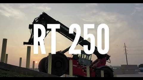 RT 250 Rough Terrain ISO Container Forklift and Handler