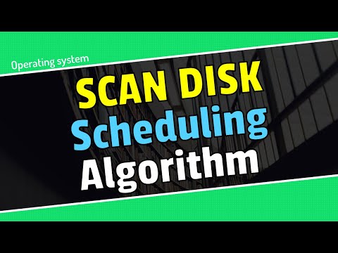 SCAN Disk Scheduling Algorithm in bangla || Operating System bangla tutorial.