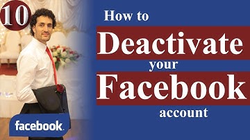 How To Deactivate Facebook Account Part 10 in Dari / Farsi Omar Kabari