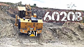 Excavator 6020B Hydraulic Mining Shovel Big Digger Loading