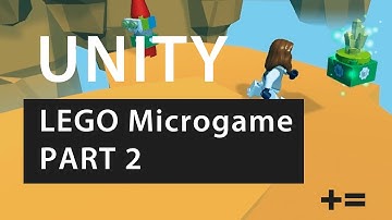 Create a LEGO Microgame in Unity (2021) Part 2 - How to add an elevator and change the win condition