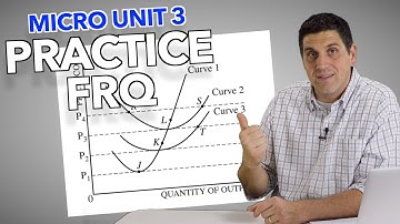Free Response Practice: Cost Curves- Microeconomics Unit 3
