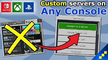 Hoe je lid kunt worden van CUSTOM SERVERS op ELKE CONSOLE - Switch, Xbox, PlayStation [Minecraft ...