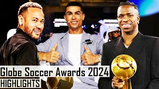 Ronaldo And Vinícius Júnior Shone Brightly At The Globe Soccer Awards 2024 In Dubai - Highlights