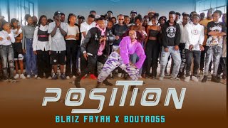 Blaiz Fayah ft Boutross - Position || Thee vibe dance academy ke || Kidboystepper