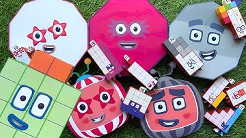 Looking for Numberblocks NEW 190 Puzzle Tetris Shape ASMR  | Numberblocks Satisfying Video