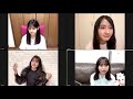 2020/05/06 NMB48の家からしゃべくりアワー(中川美音・中野美来・本郷柚巴・山本彩加)