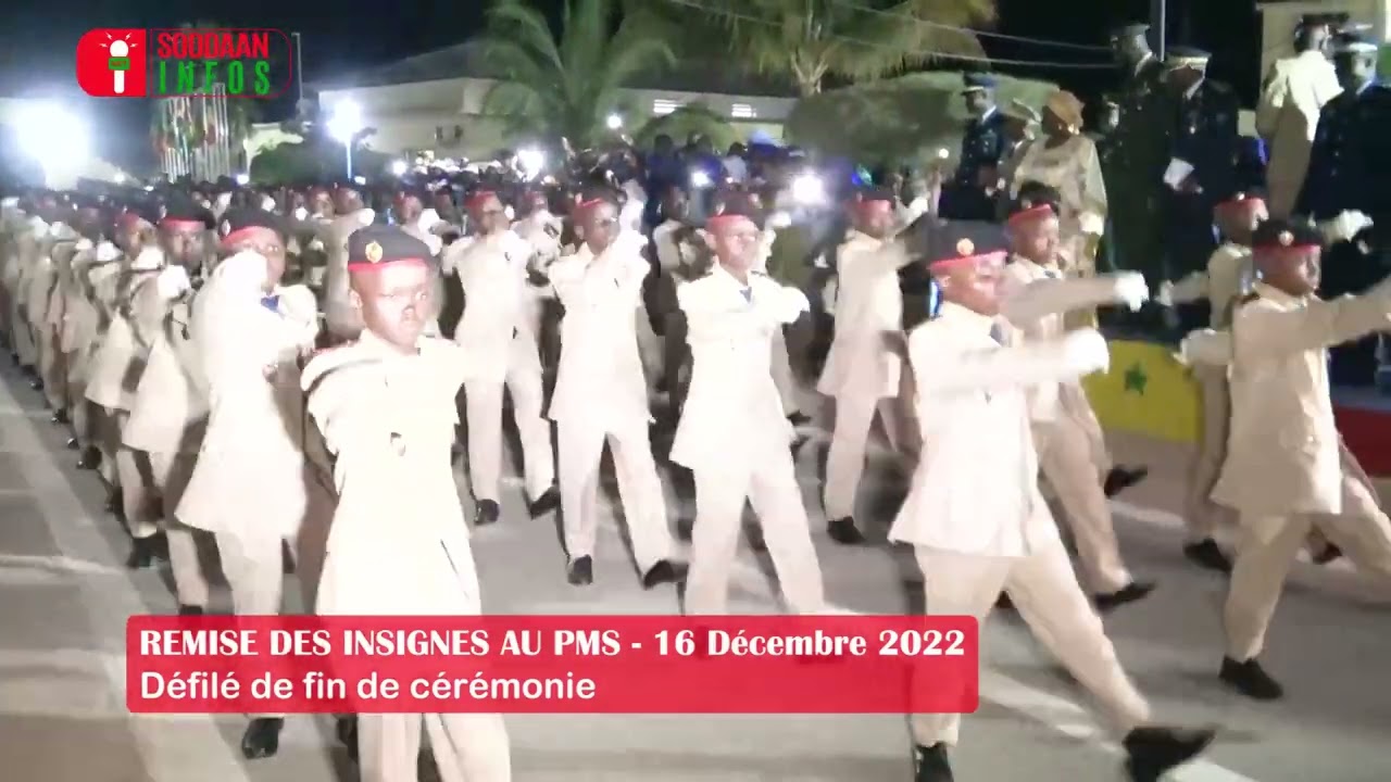 REMISE DES INSIGNES 2022 2023 : Le Défilé des Enfants de Troupe