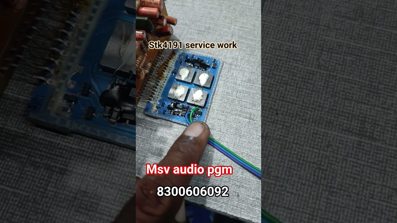 stk4191 service work