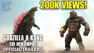 Godzilla x Kong: The New Empire Official Trailer 2 in Stop Motion HD | #godzillaxkong #godzilla