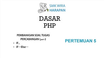 Pertemuan 5 - Struktur Percabangan (Part1)