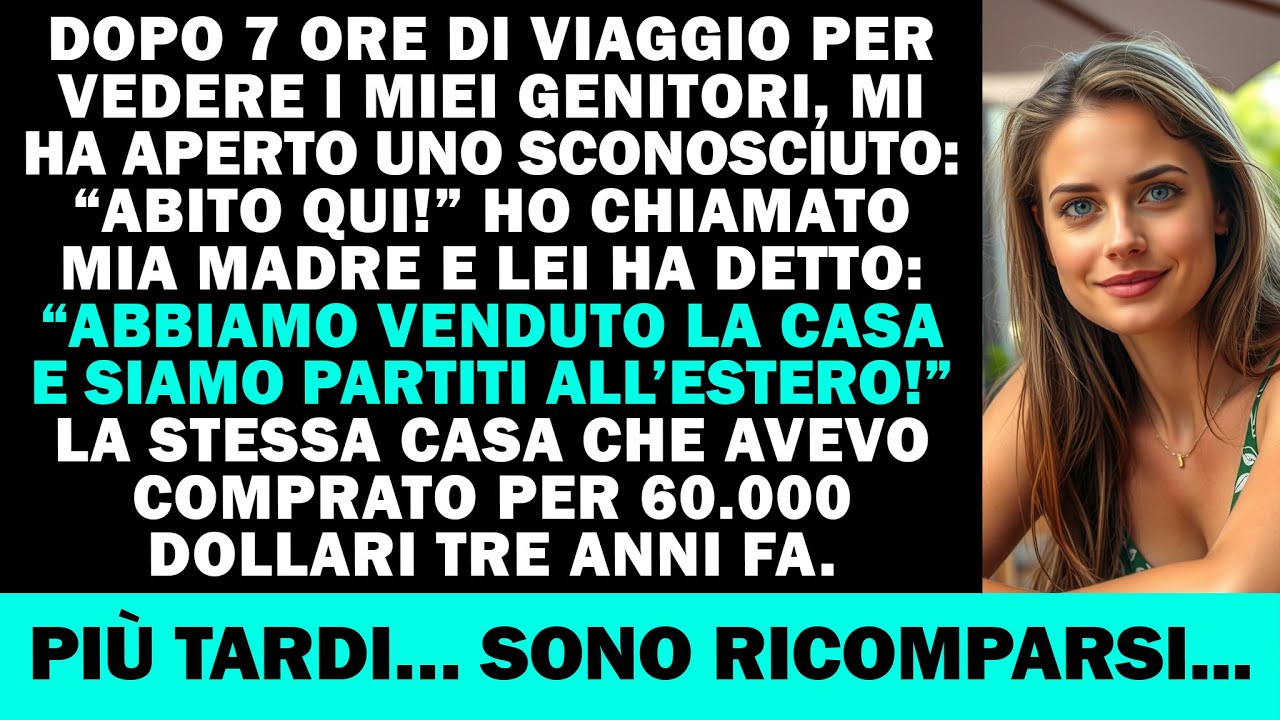 Dopo 7 ore di viaggio dai miei genitori, uno sconosciuto disse: “Abito qui!” Ho chiamato mamma...