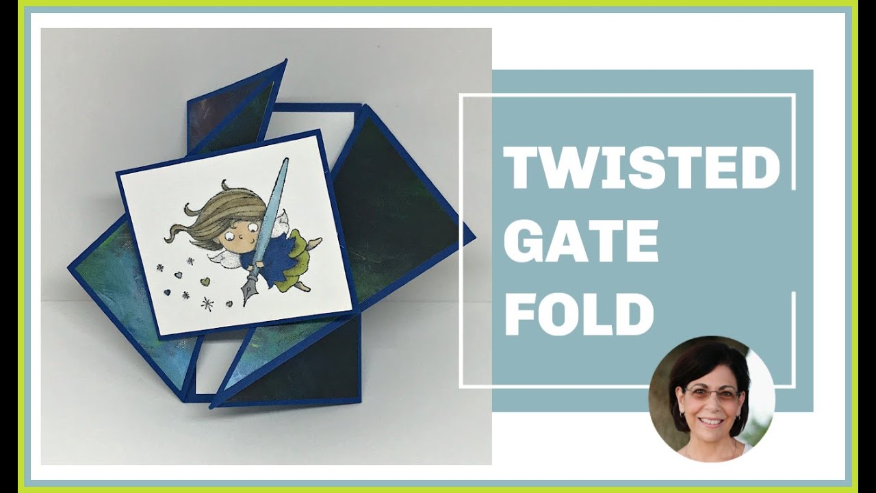 Blow Your Mind Twisted Gate Fold Greeting Card You Can Make