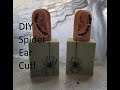 DIY Spider Ear Cuff