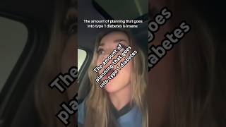 The amount of planning that goes into type 1 diabetes is insanity!!! #t1diabetes #type1diabetes