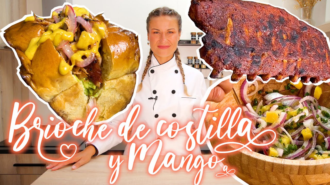 COCINANDO CON LA SHATUNGA: Sinceramente…LO MEJOR QUE HE HECHO en mi vida BRIOCHE DE COSTILLA y MANGO