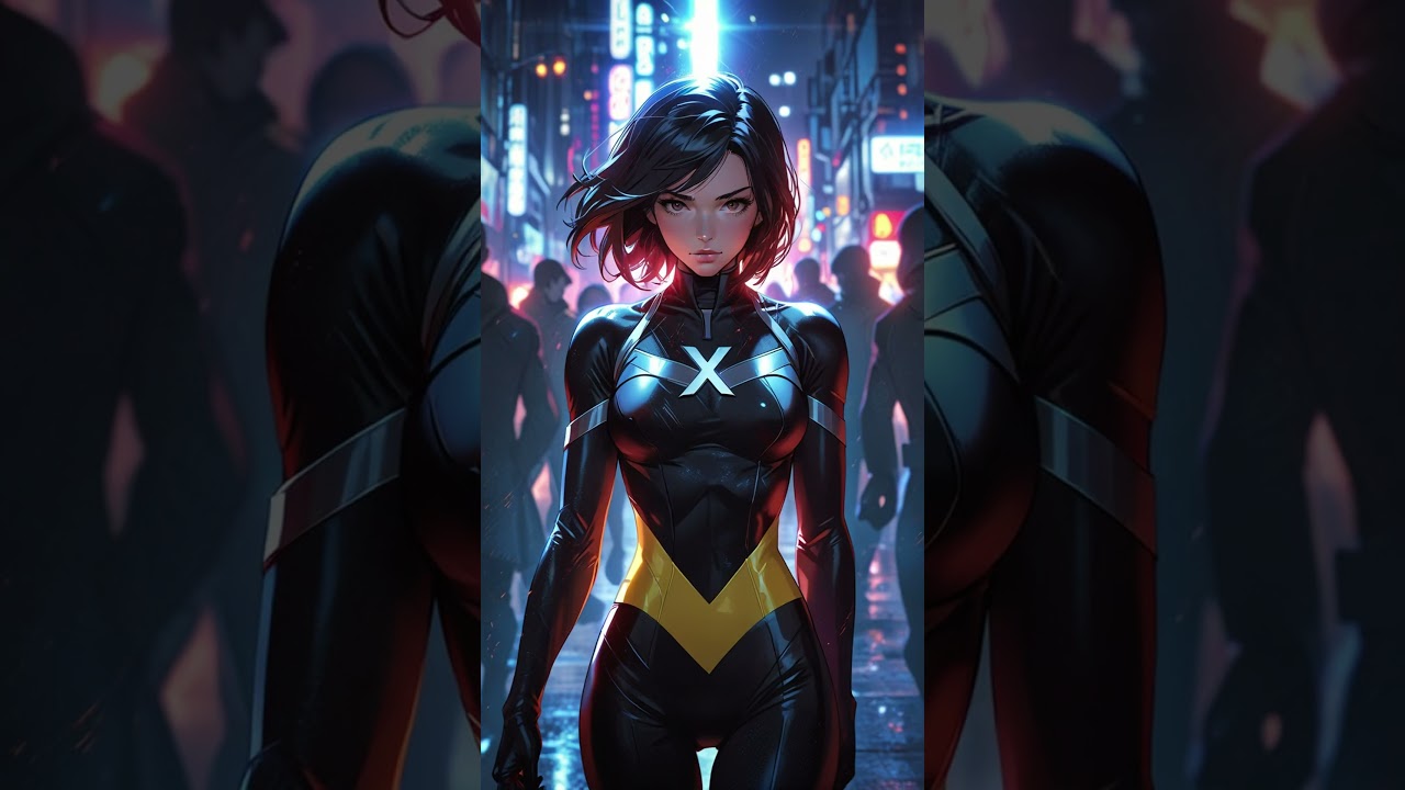 AI Draws as Animated Superheroes!!