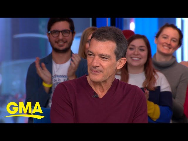 Antonio Banderas says a heart attack helped him approach 'Pain and Glory' l GMA