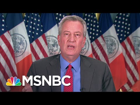 De Blasio Responds To Trump's NYC Defunding Threat: It’s Just Blatantly Unconstitutional | MSNBC