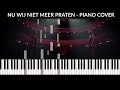 Nu Wij Niet Meer Praten - Jaap & Pommelien | Piano Cover