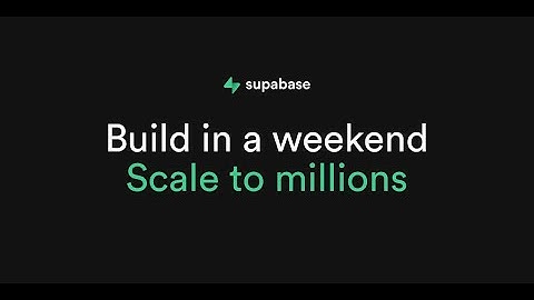 What is Supabase? The Best Open-Source Firebase Alternative Explained in 4 Minutes!