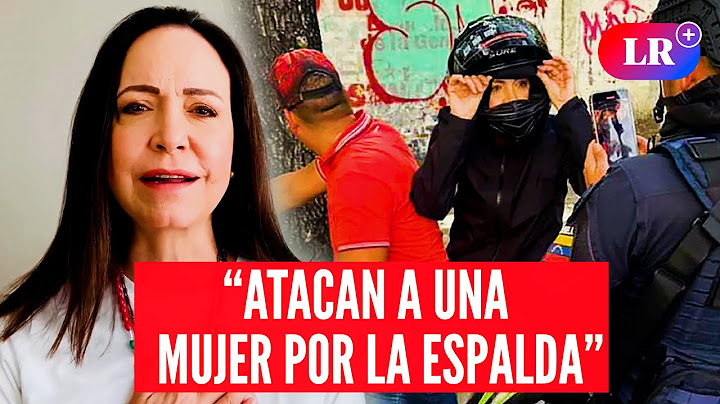 Maria CORINA MACHADO narra cómo fue el MOMENTO su DETENCIÓN por parte de RÉGIMEN de MADURO | #LR