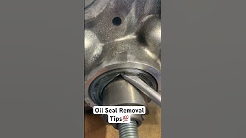 Oil seal removal tips #automobile #car #japan #mechanics
