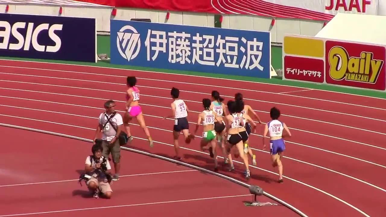 16 日本選手権陸上 女子800m決勝 Youtube
