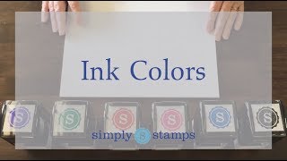 Simply Stamps' Ink Colors