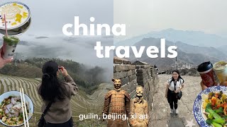 China vlog 🍊🍜🇨🇳 | guilin, yangshuo, mutianyu great wall, terracotta army, muslim quarter &amp; more!