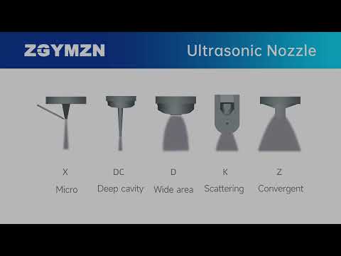 YMUS-Ultrasonic nozzle series and application