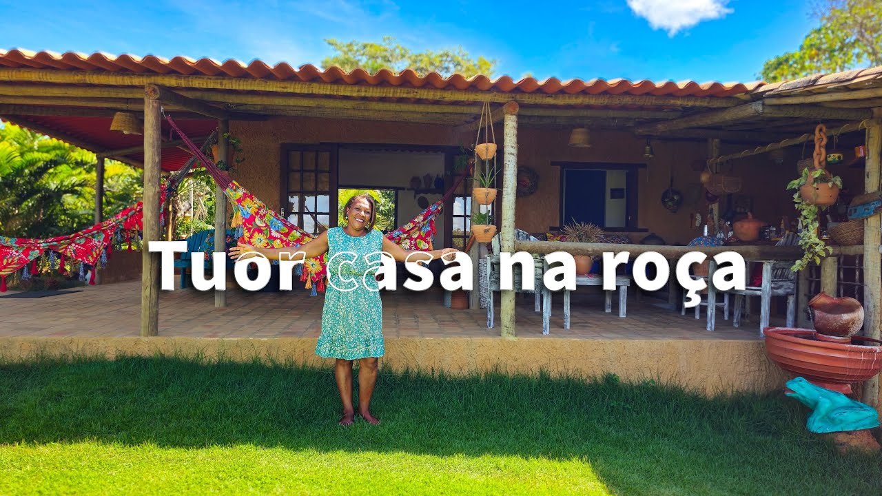 TOUR PELA MINHA CASA NA ROÇA