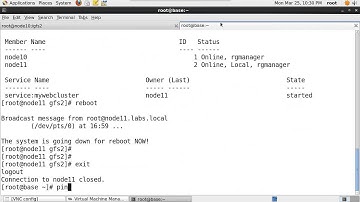 redhat cluster suite - Part 5 (GFS2 Lab 1)
