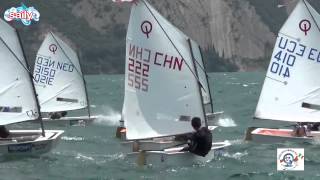 2013 OPTIMIST World Championship Lake Garda Day 2.