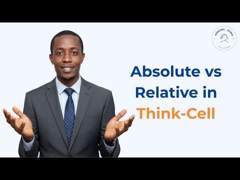 Think-Cell Tips: Data Entry & Absolute vs Relative Values Demonstrated